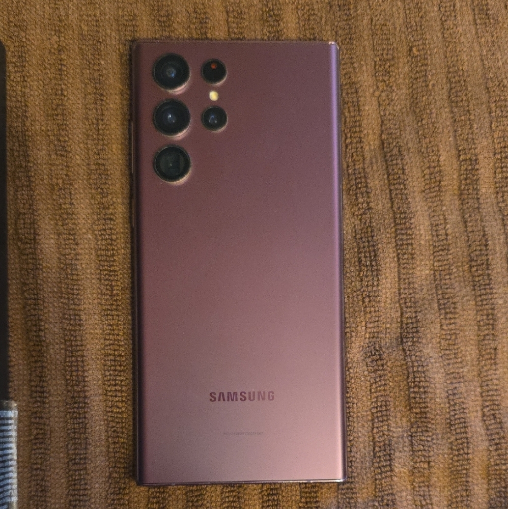 Samsung Smartphone in Metallic Purple